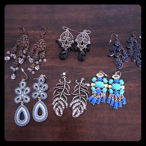 Earring Lot (6 pair)